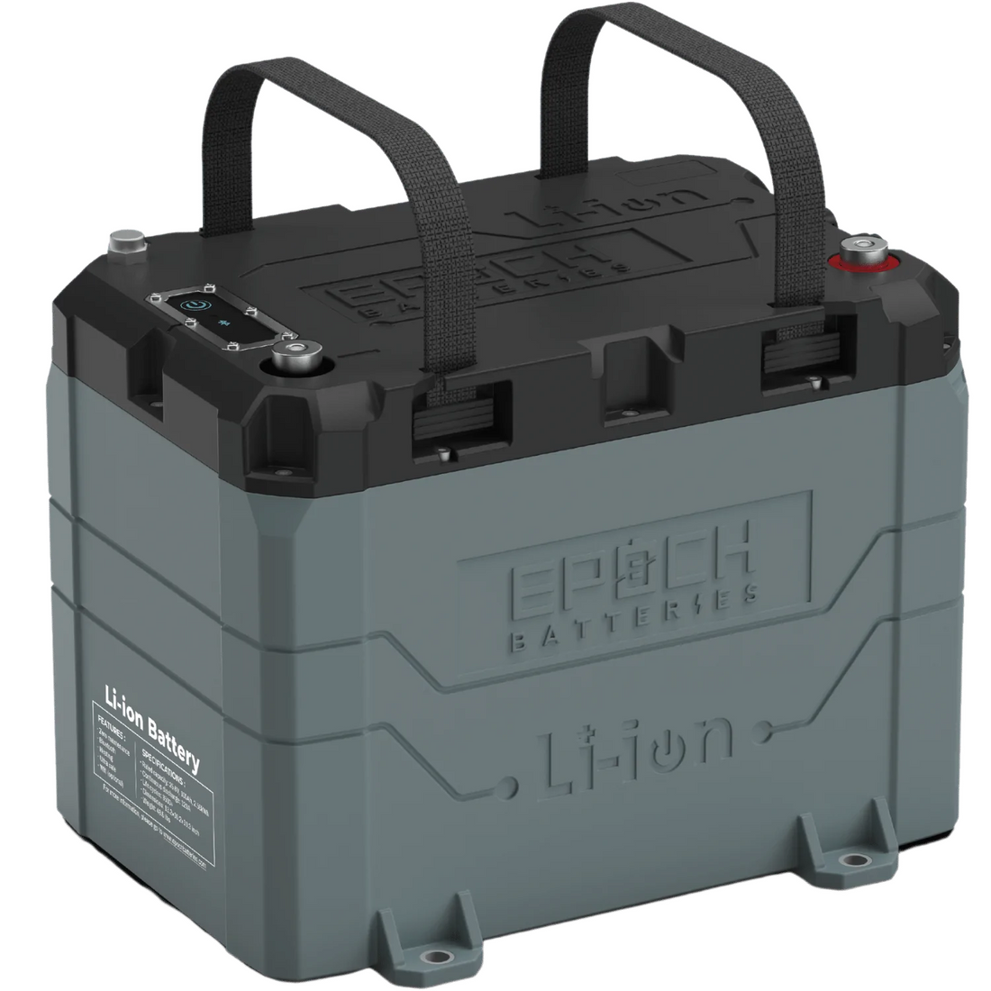 Epoch B12100B Marine Battery 12.8V 100AH - Lithium Trolling Motor Battery