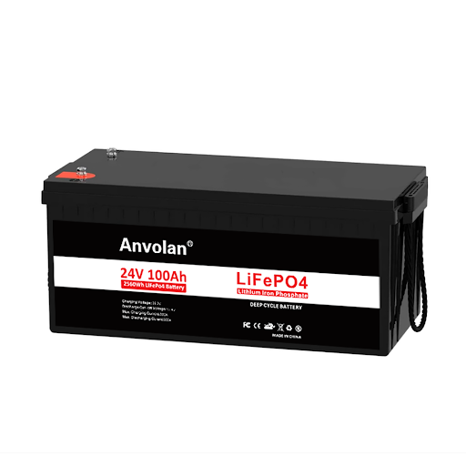 Μπαταρία LiFePO4 Anvolan/X-Power λιθίου 24v 100Ah