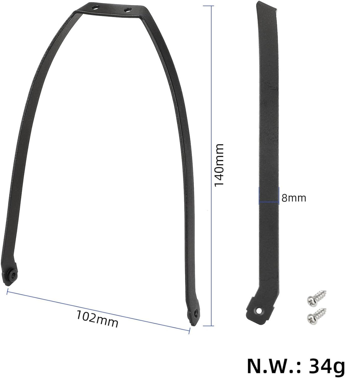 Στήριγμα πίσω φτερού για e-scooter Xiaomi M4 Pro